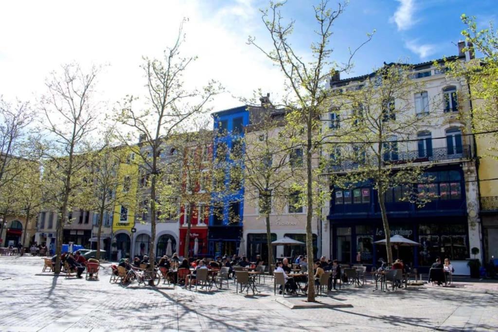 Bel appartement à Bastide St Louis Carcassonne Esterno foto
